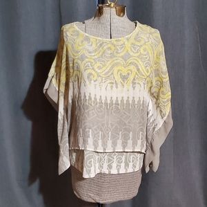 Womens layered shirt